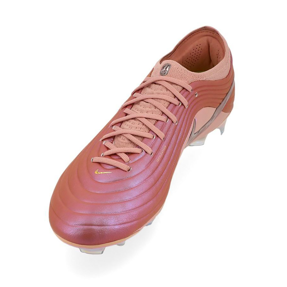 Crampons Nike Tiempo Maestro Elite FG Rose gold et bronze - Edition limité IF4127-960 Front Top Medial