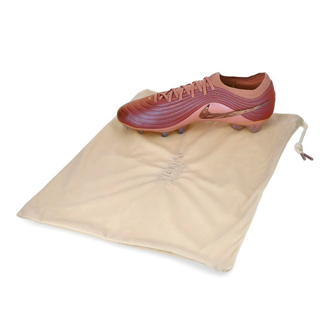 Crampons Nike Tiempo Maestro Elite FG Rose gold et bronze - Edition limité IF4127-960 Poche à crampons