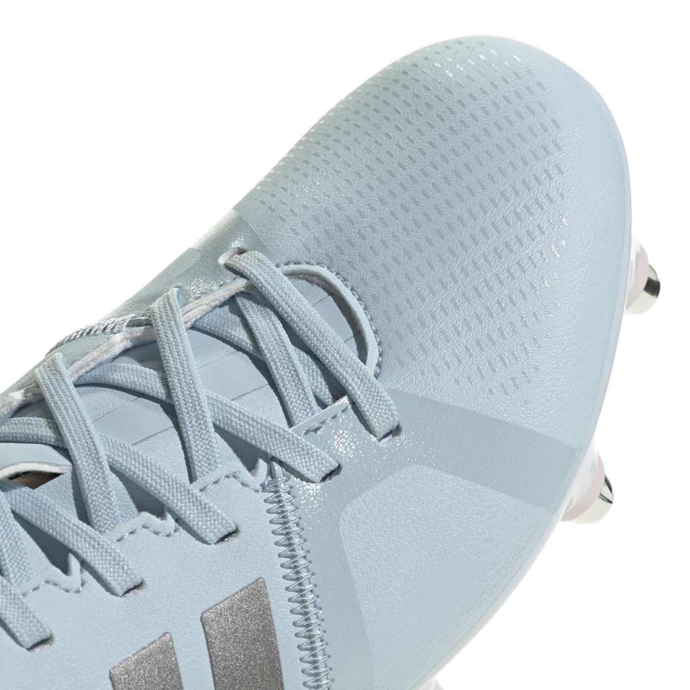 Crampons de rugby Adidas RS15 Avaglide Rise SG Bleu ciel KI3672 Detail Front Top Lateral
