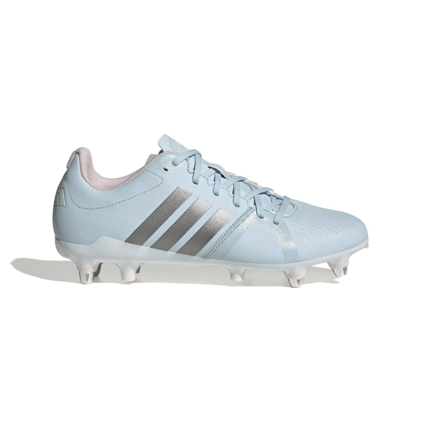 Crampons de rugby Adidas RS15 Avaglide Rise SG Bleu ciel KI3672 Lateral