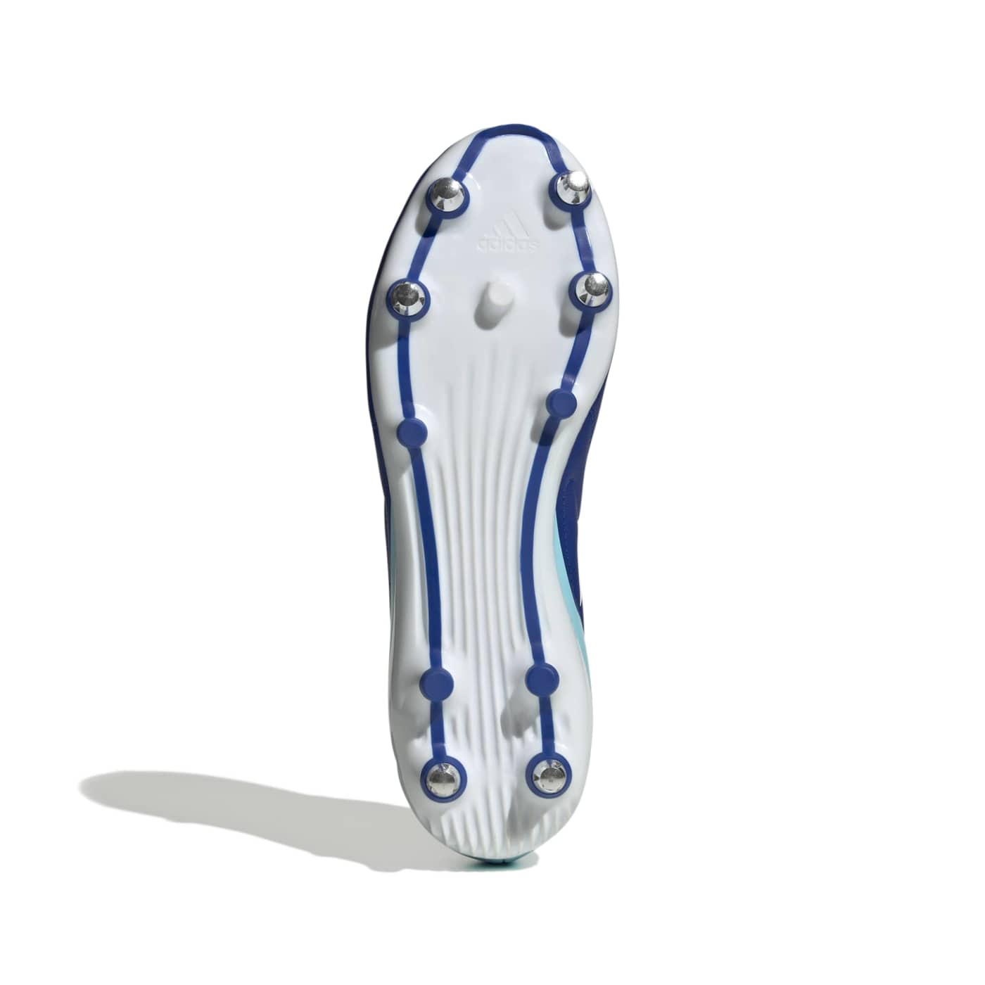 Crampons de rugby Adidas RS15 SG Bleu roi et bleu ciel KI3652 Bottom