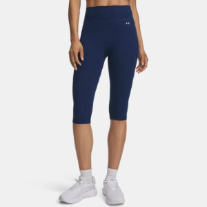 Legging pour femme UA Motion Bleu marine 6013786-997 Vue porté de face