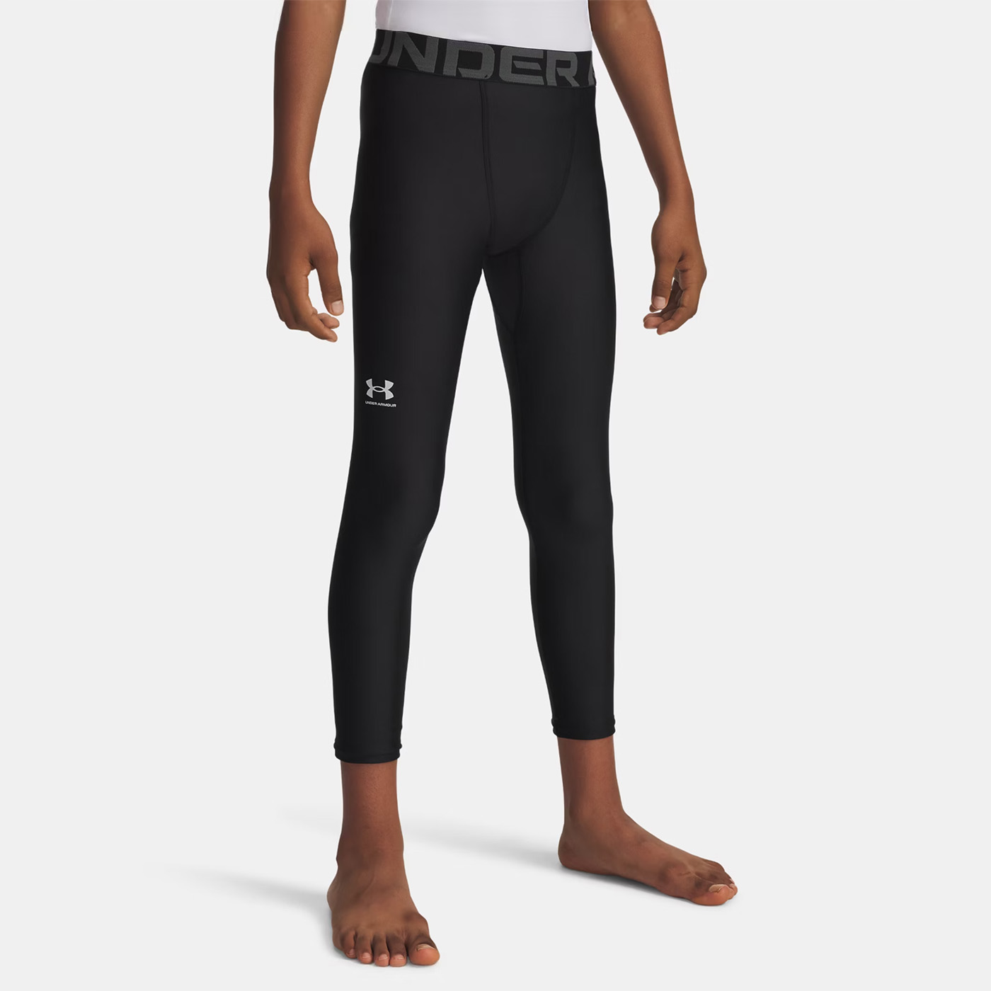 Legging pour homme UA HeatGear® Armour Noir 1361738-001 Vue porté de face