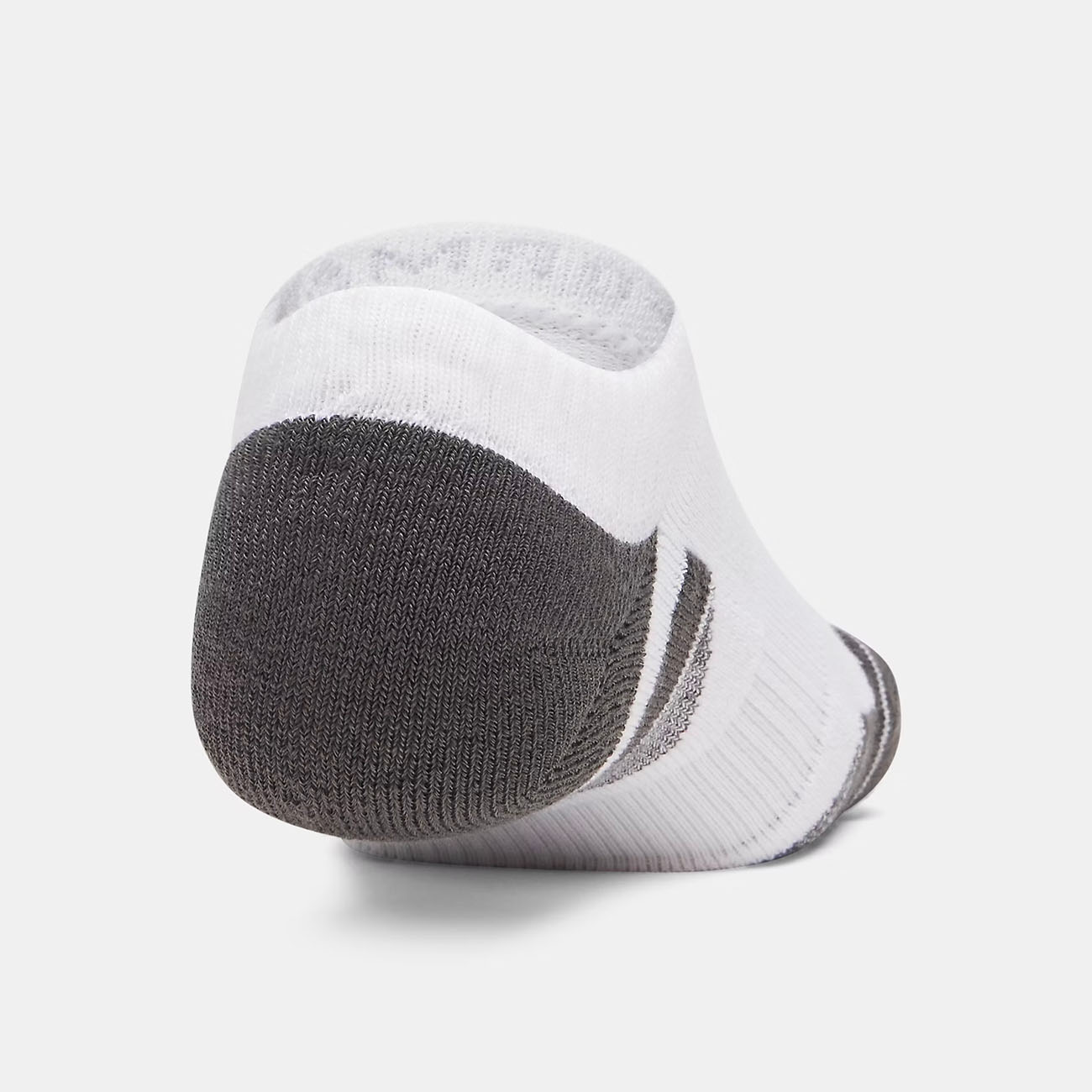 Lot de 3 Paires de Chaussettes UA Performance Tech Unisexe Blanc 6015136-100 Dos