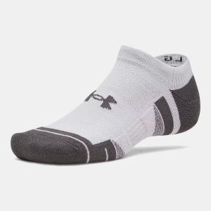 Lot de 3 Paires de Chaussettes UA Performance Tech Unisexe Gris, noir et blanc 6015136-011 Lateral