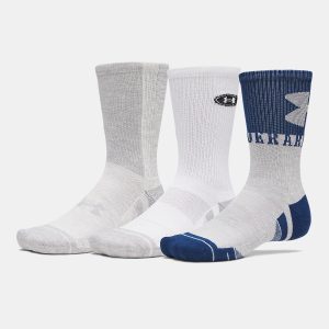 Pack de 3 paires de Chaussettes UA Performance Tech Unisexe Bleu marine 6015141-997 Lot