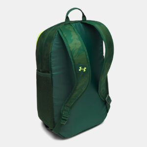 Sac à dos UA Hustle Sport 6.0 Under Armour Vert forêt et lime 26L 6000397-301 Dos Lateral