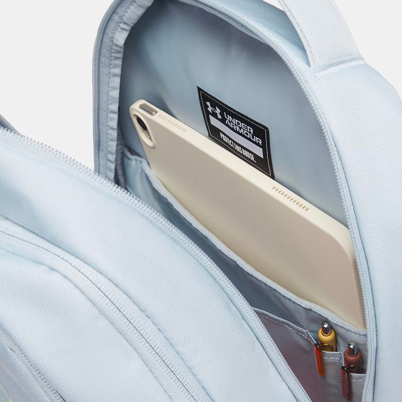 Sac à dos Under Armour 29L Hustle 6.0 Bleu clair 1384672-035 Detail Interieur