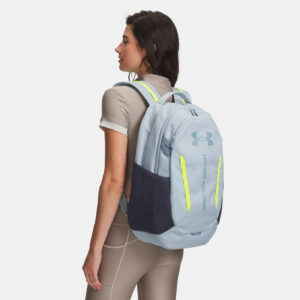 Sac à dos Under Armour 29L Hustle 6.0 Bleu clair 1384672-035 Vue porté