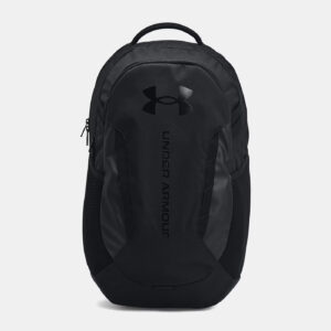 Sac à dos Under Armour 29L Hustle 6.0 Noir complet 1384672-003 Face