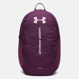 Sac à dos de sport UA Hustle Lite Prune 26,5L 6000399-526 Face
