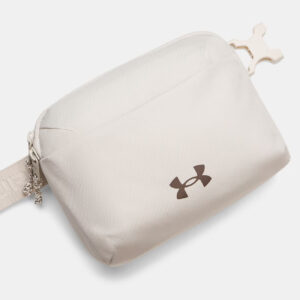 Sac banane en bandoulière UA Essential 2,5L Beige 6011275-135 Face