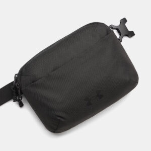 Sac banane en bandoulière UA Essential 2,5L Noir 6011275-001 Face