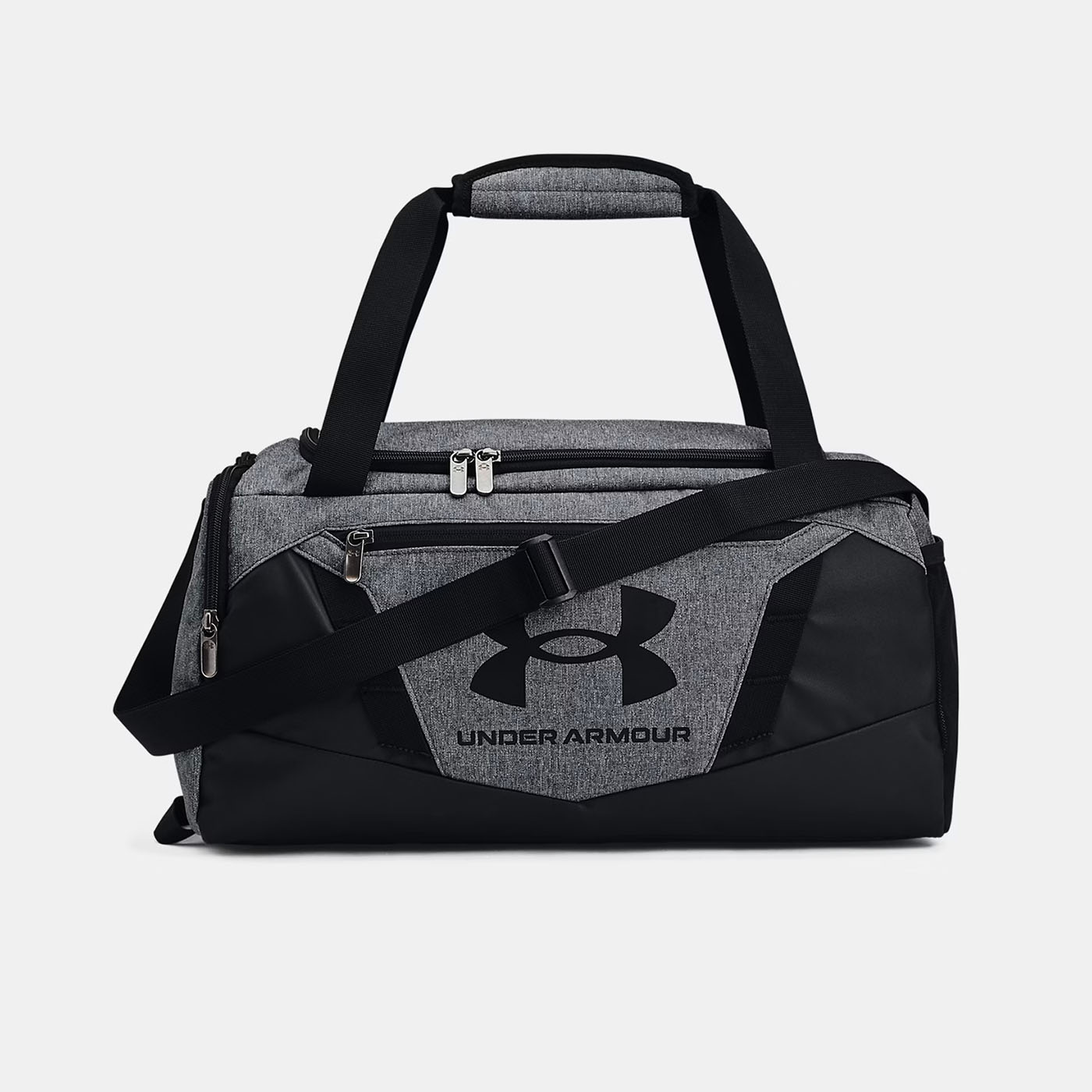 Sac de sport UA Undeniable 5.0 XS 23L Gris chiné 1369221-012 Face
