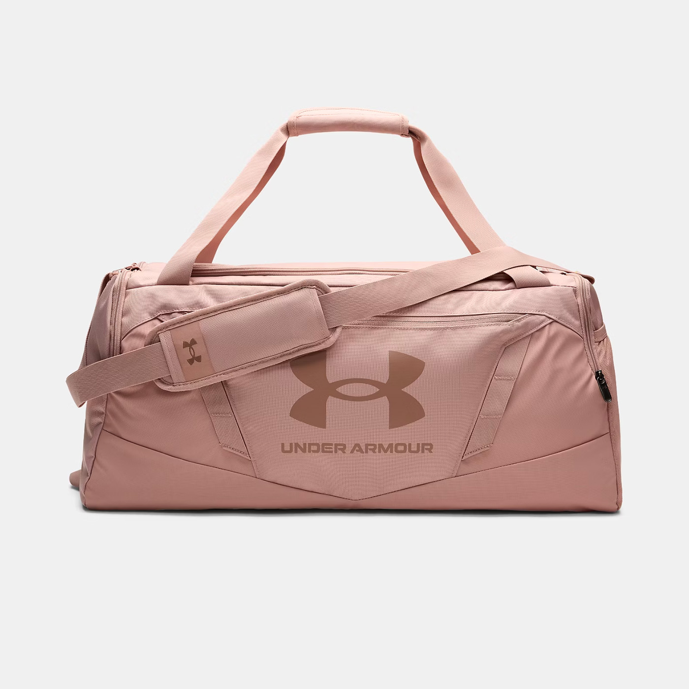Sac de sport moyen 58L UA Undeniable 5.0 Rose poudré 1369223-601 Face