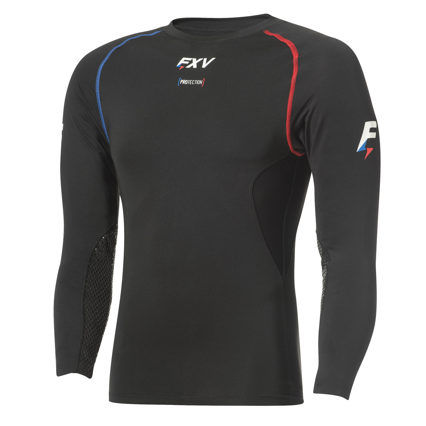 Sous Maillot Thermique Force XV Baselayer Noir Face Lateral