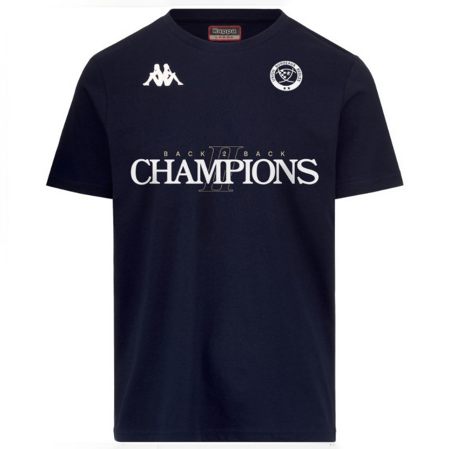 T-shirt Champions d'Europe 2026 Union Bordeaux Bègles Kappa 32155CW Face