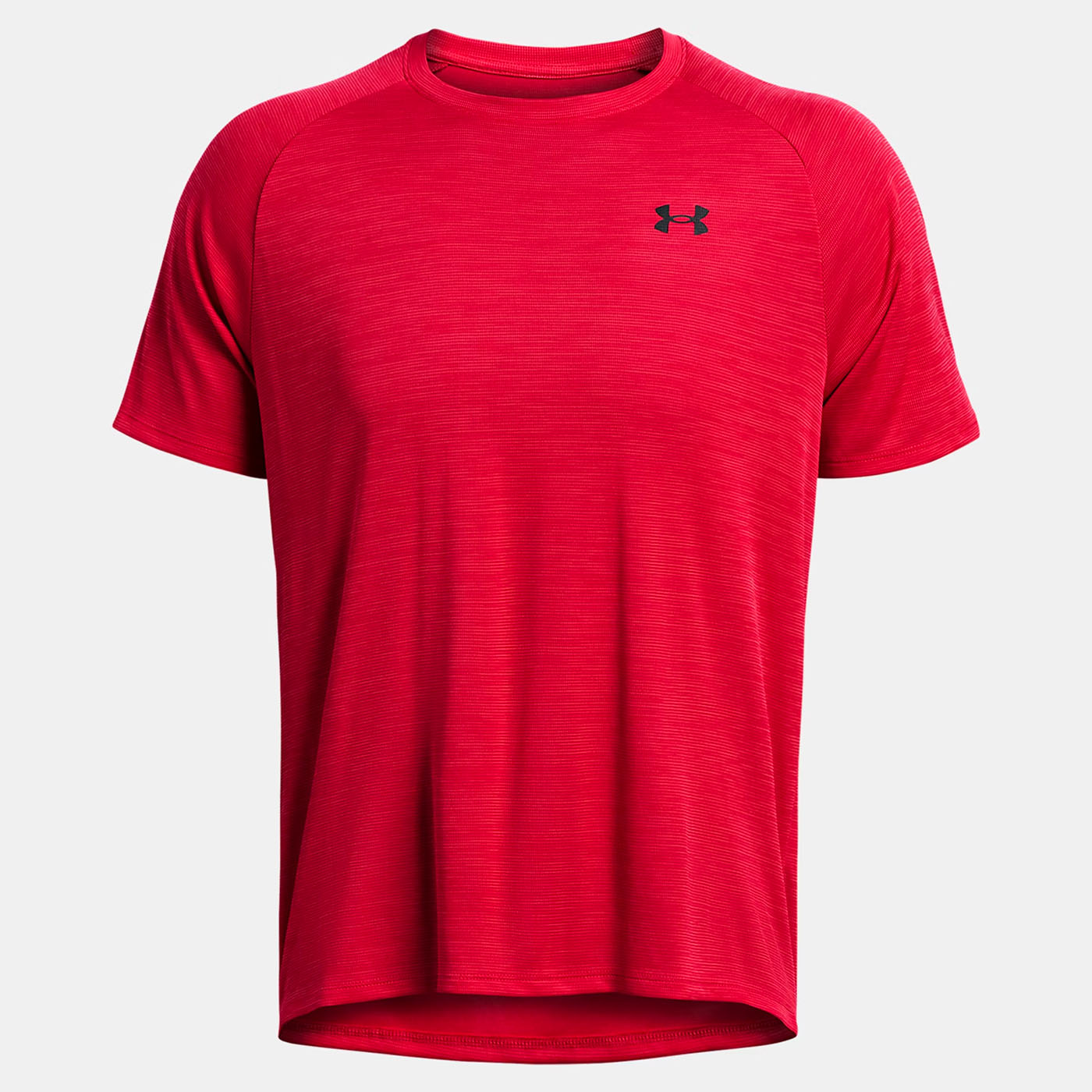 T-shirt UA Tech™ texturé pour homme Under Armour Rouge 1382796-600 Face