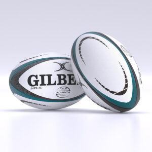 Ballon de match Advantia Gilbert Rugby Taille 5 Face et Dos