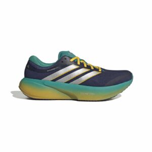 Chaussure de running Adidas Supernova Rise 3 Bleu marine, silver et vert LA3553 Lateral