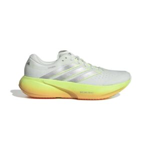 Chaussure de running Supernova Rise 3 Beige, vert cristal et orange KI9227 Lateral