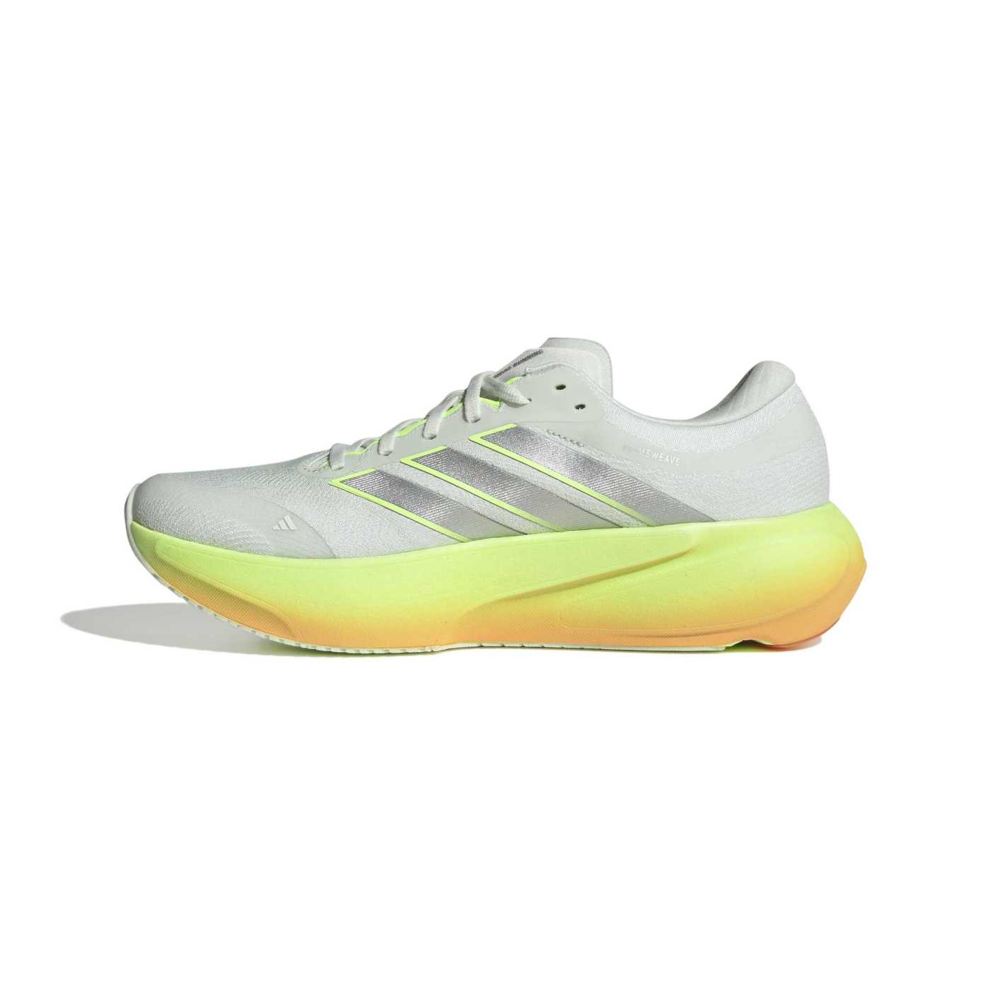 Chaussure de running Supernova Rise 3 Beige, vert cristal et orange KI9227 Medial