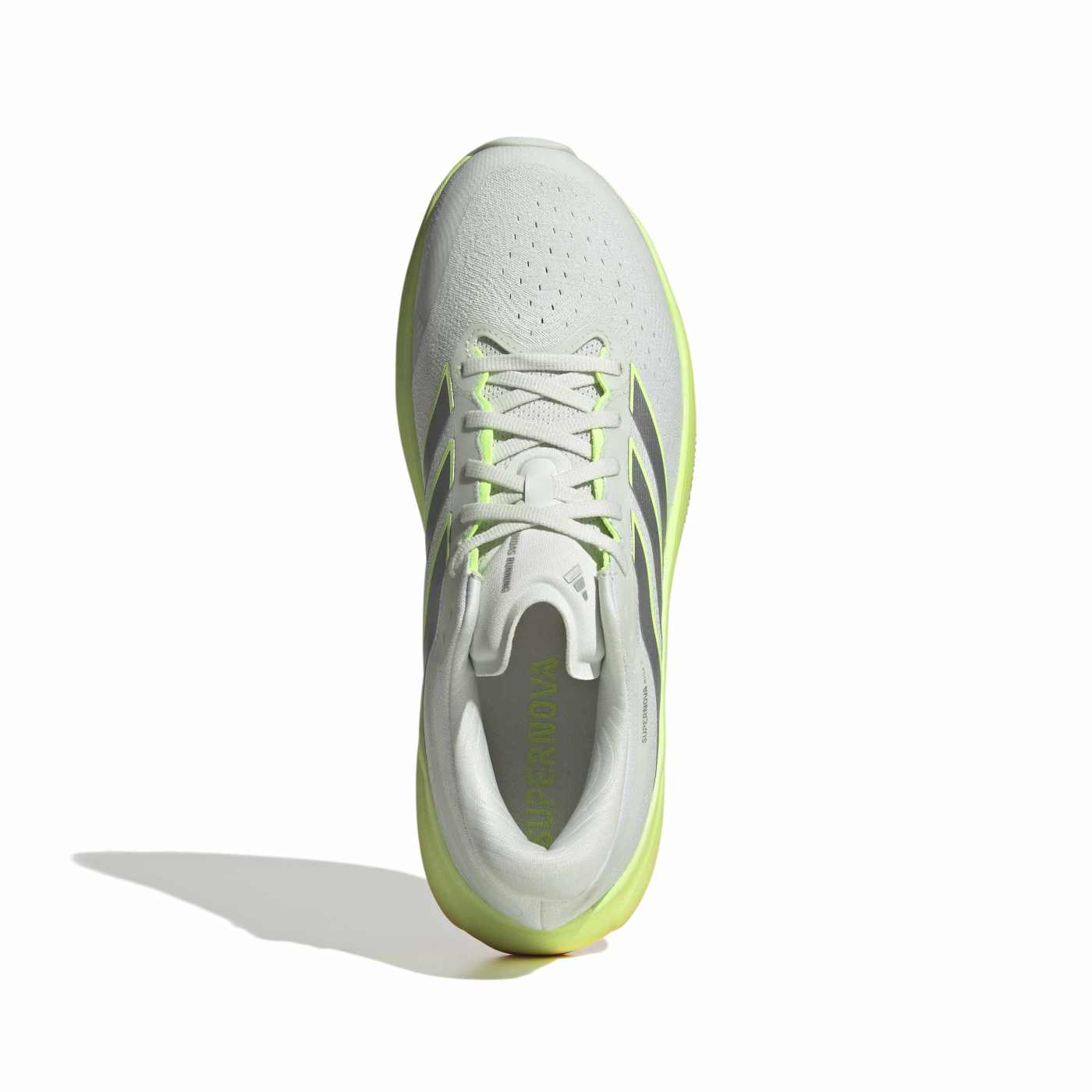 Chaussure de running Supernova Rise 3 Beige, vert cristal et orange KI9227 Top