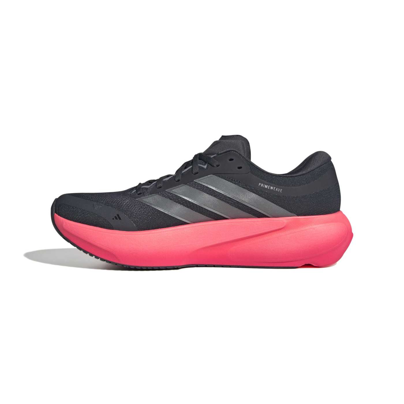 Chaussure de running Supernova Rise 3 Gris foncé et rose KI9228 Medial