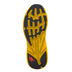 Chaussures d'entrainement Kappa Kontroll 2 Bleu turquoise et jaune 37232JW AOW Bottom