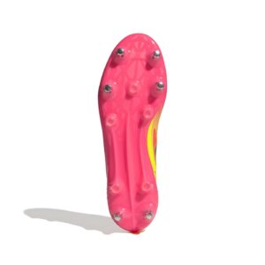 Crampons Adidas Adizero RS15 Ultimate SG Rose et jaune KI3655 Bottom