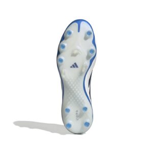 Crampons Adidas Copa Pure IV Elite FG Blanc et bleu KI0591 Bottom
