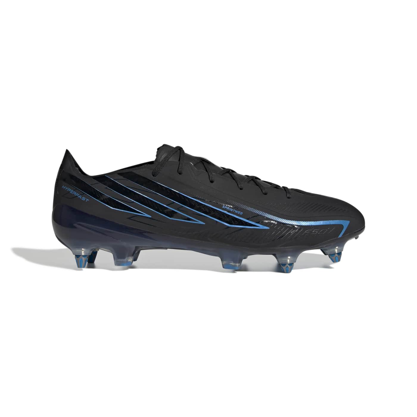 Crampons Adidas F50 Hyperfast Elite SGlite Noir IH9692 Lateral