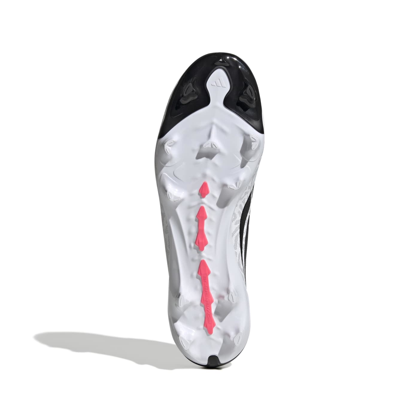 Crampons Adidas Predator League FG Blanc, noir et rose IH7154 Bottom