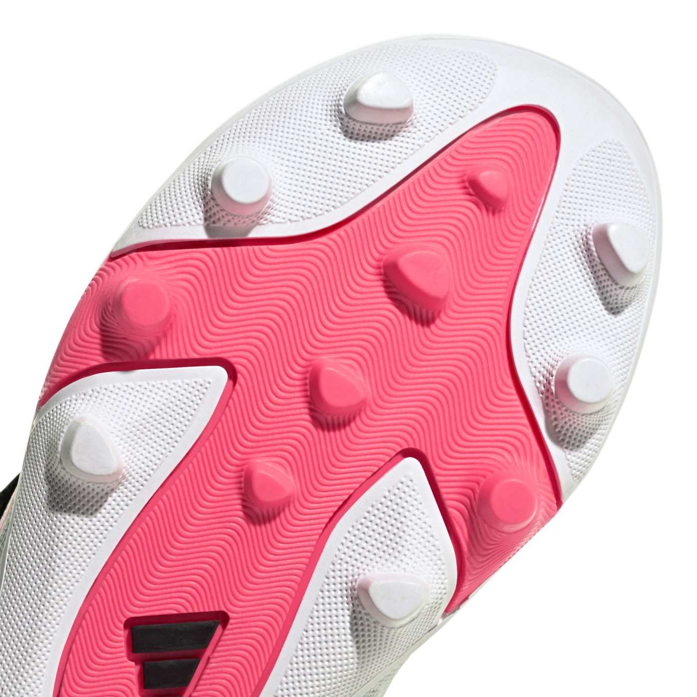 Crampons Enfant fermeture par scratch Adidas Predator Club FG:MG KJ6745 Detail Bottom Front