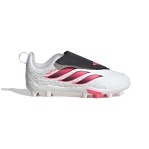 Crampons Enfant fermeture par scratch Adidas Predator Club FG:MG KJ6745 Lateral
