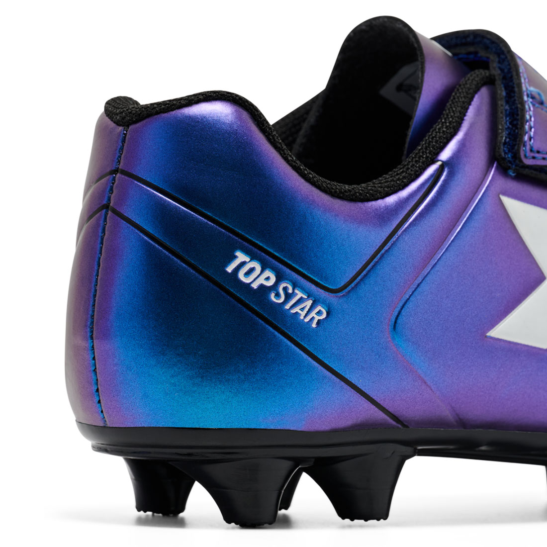 Crampons Hummel Top Star FG Junior Violet irisé 234857-9639 Detail Lateral Back
