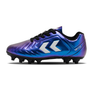 Crampons Hummel Top Star FG Junior Violet irisé 234862-9639 Lateral