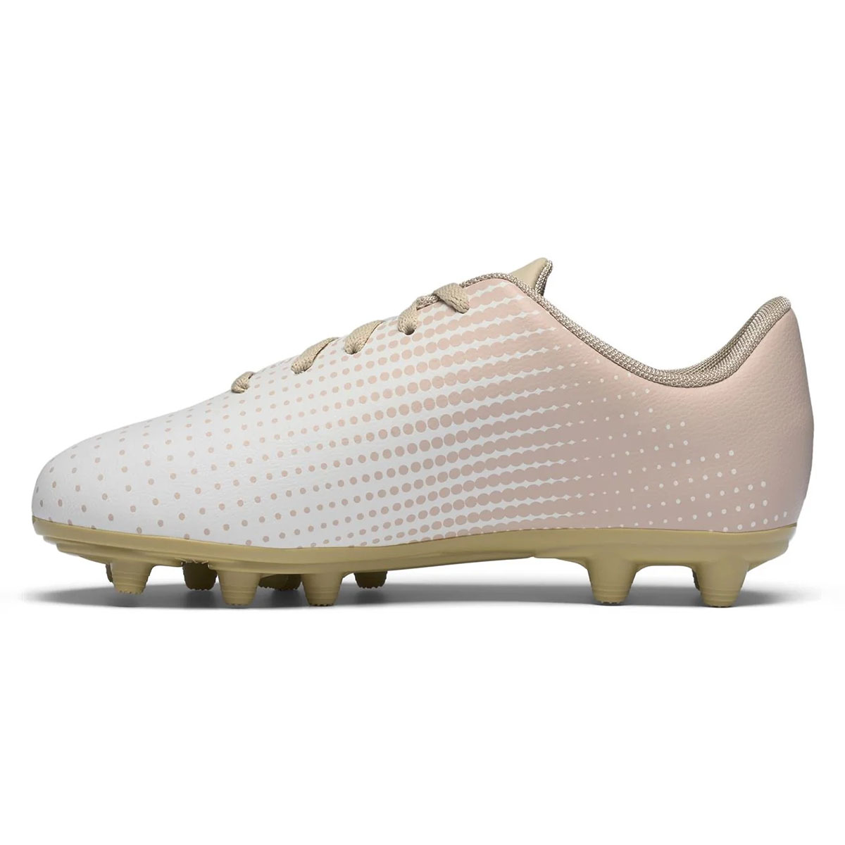 Crampons Kappa Gyra FG Junior Blanc et beige 382M35W A02 Medial