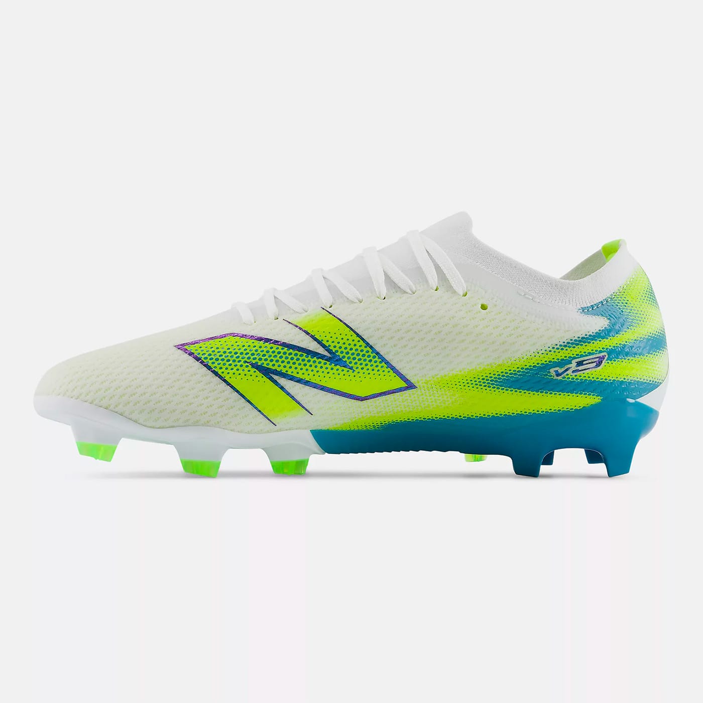 Crampons New Balance Furion Team FG V9 UF3F51W Medial