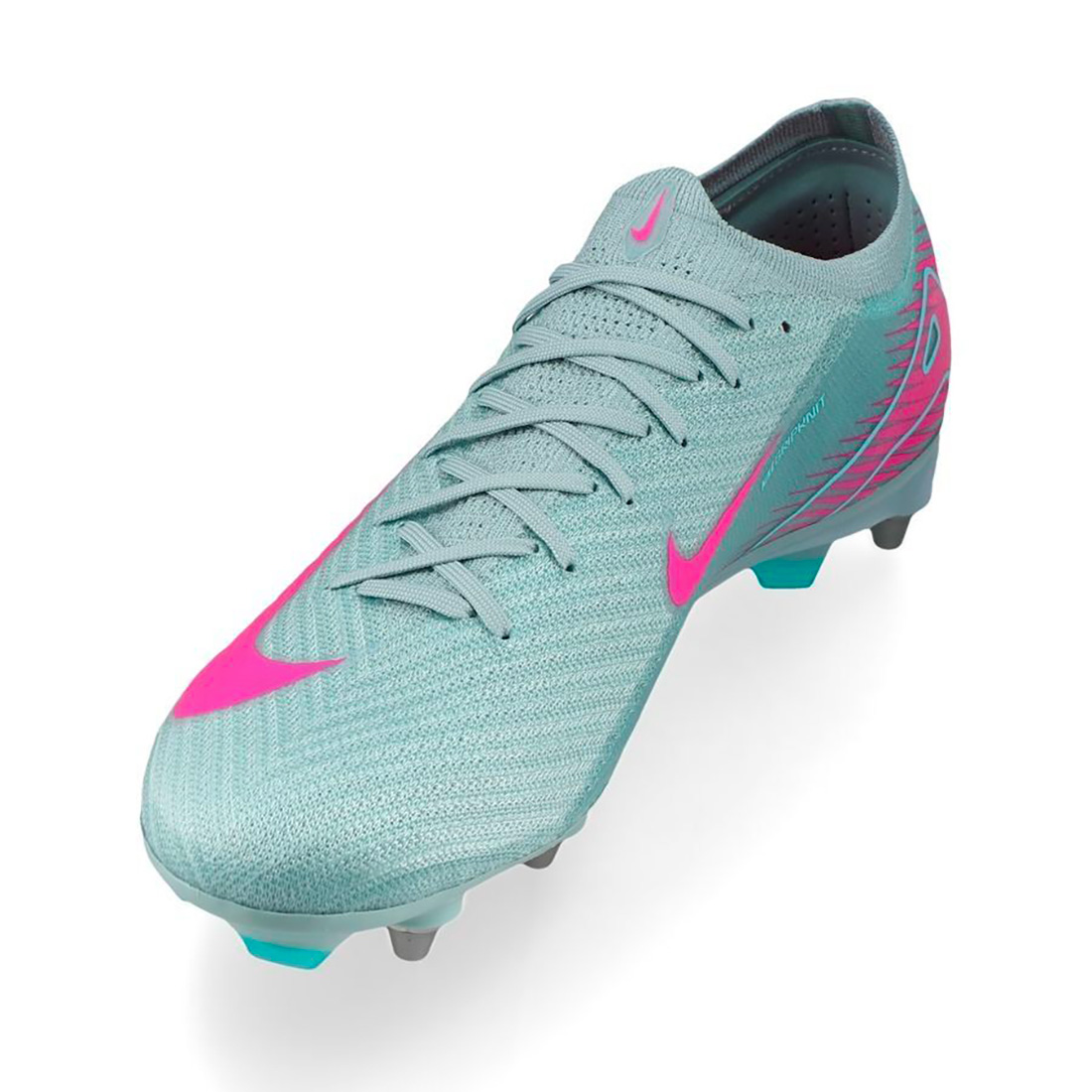 Crampons Nike Air Zoom Mercurial Vapor 16 Elite SG-Pro Player Édition Prism HJ2454-301 Medial Front Top