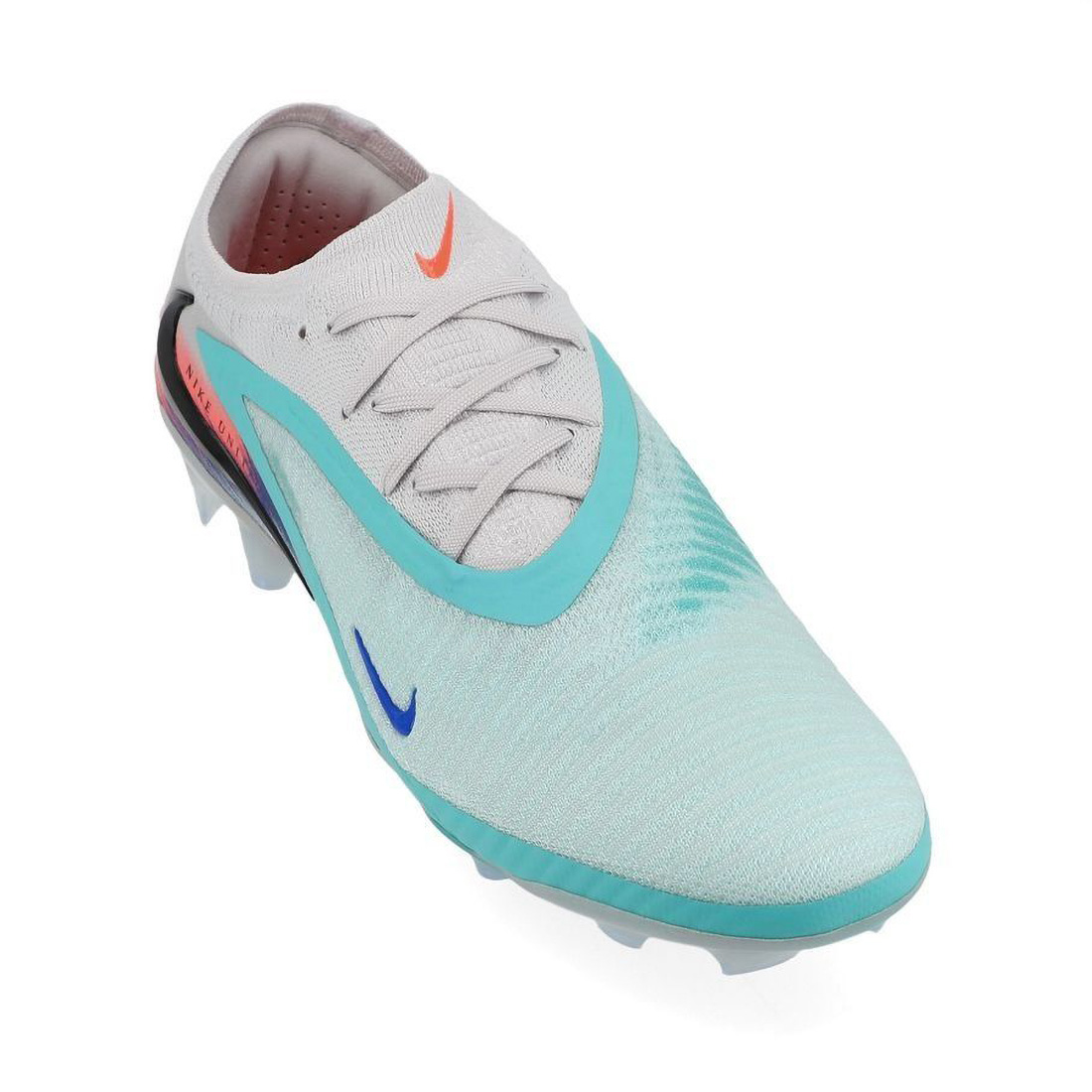 Crampons Nike Phantom 6 Elite Low Cut FG United IM9604-300 Front Top Lateral