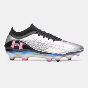 Crampons UA Magnetico Elite 6 RCS FG Argenté et noir 6010392-002 Lateral