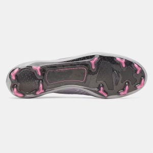 Crampons UA Shadow Elite 4 Mach FG Gris métallisé 6006234-035 Bottom
