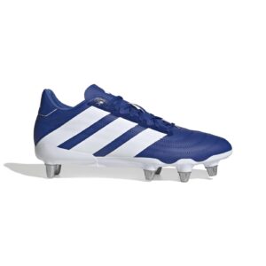 Crampons de rugby Adidas Kakari SG Bleu roi et blanc KI8839 Lateral