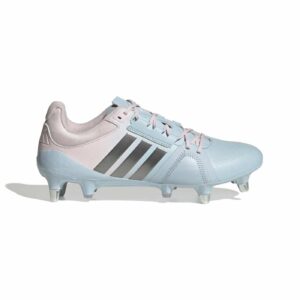 Crampons de rugby Adidas RS15 Avaglide SG Bleu ciel et gris KI3674 Lateral