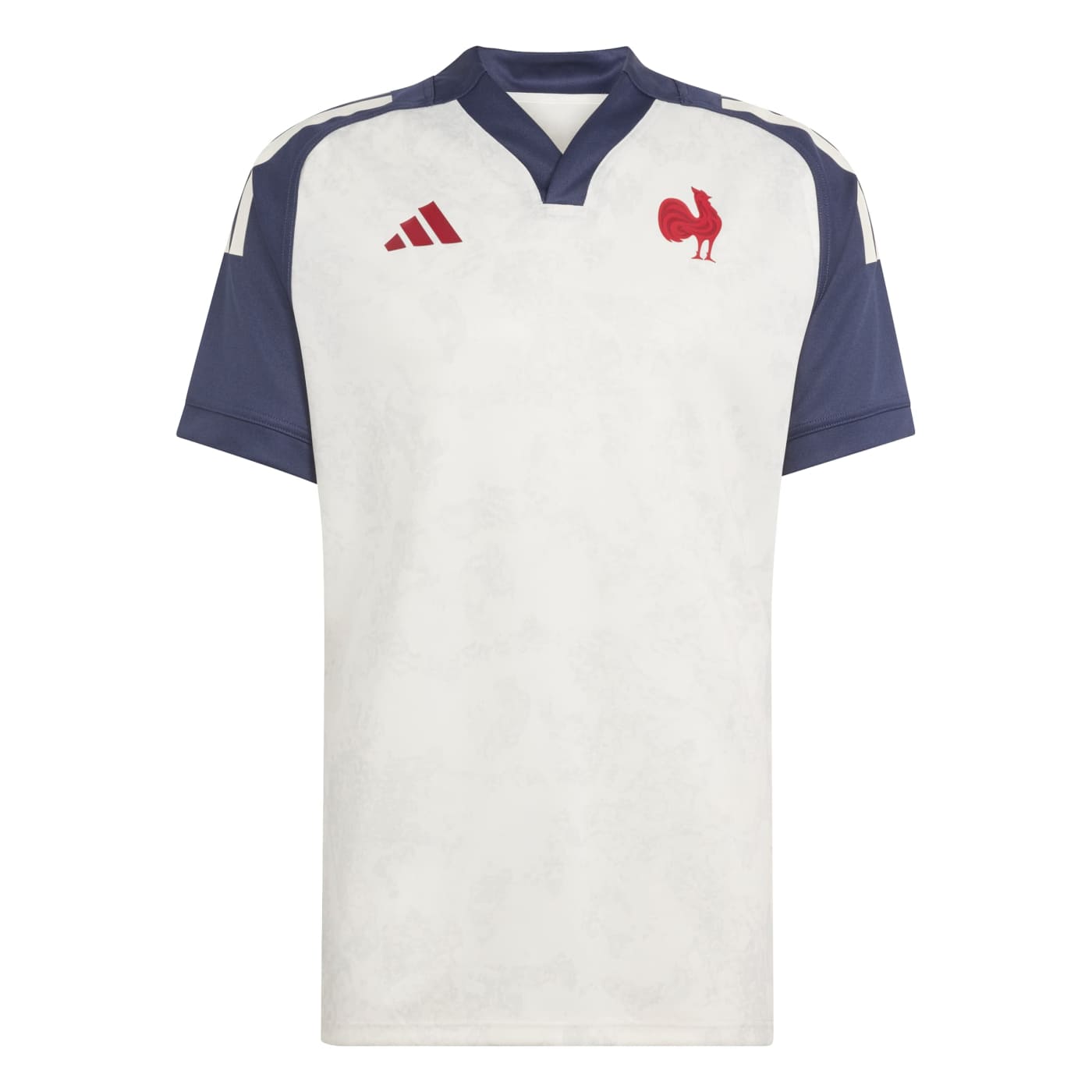 Maillot d'entrainement France Rugby Adidas 2026:2027 KF8873 Face