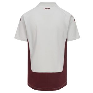 Polo Kappa Mindatti 2 Union Bordeaux Bègles pour homme Gris 35254QW A0A Dos