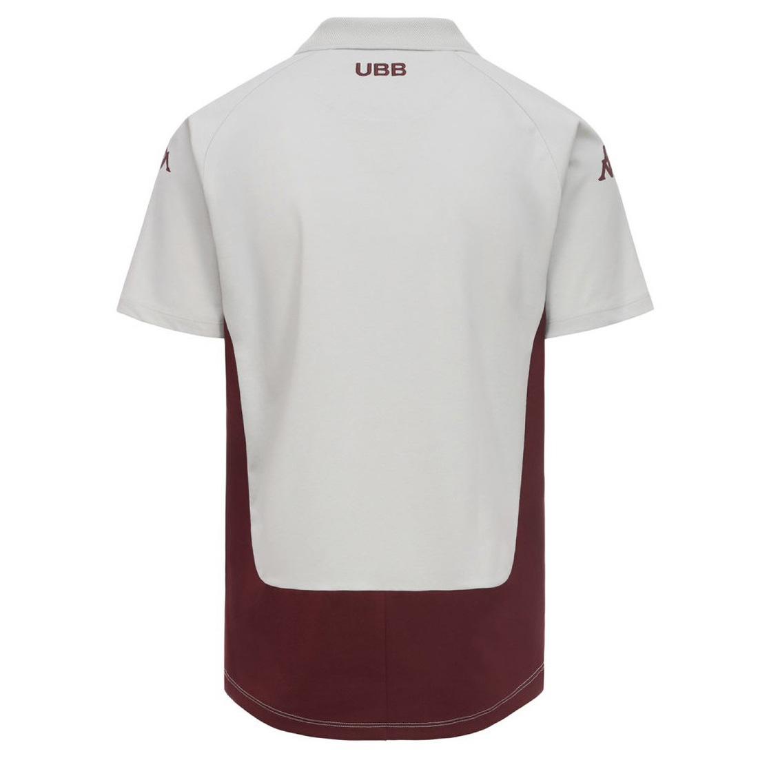 Polo Kappa Mindatti 2 Union Bordeaux Bègles pour homme Gris 35254QW A0A Dos