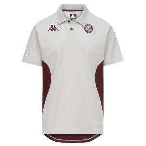 Polo Kappa Mindatti 2 Union Bordeaux Bègles pour homme Gris 35254QW A0A Face