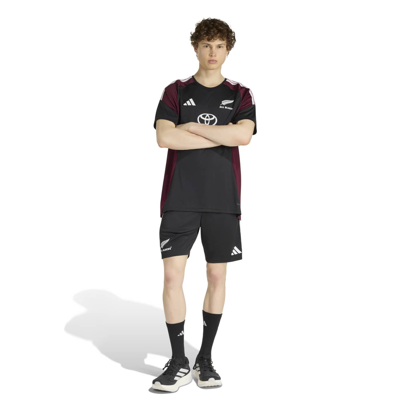 Short de sport All Blacks Adidas Rugby KF1544 Walking